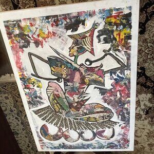 Original Mixed Media Painting – Dakar, Senegal